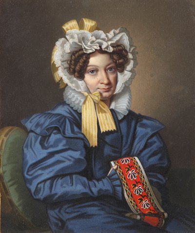 Portrait de la comtesse A.M. Golitsyna, années 1830 - Carl von Hampeln