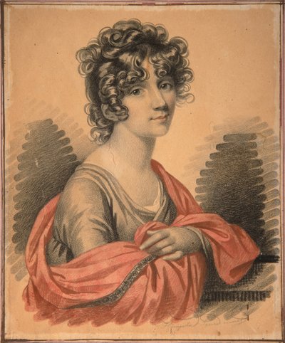 Portrait de la comtesse Varvara Ivanovna Golitsyna -1804, née Shipova, années 1820 - Carl von Hampeln