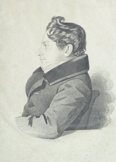 Portrait de Nikolay Adrianovich Divov 1792-1878, années 1830 - Carl von Hampeln