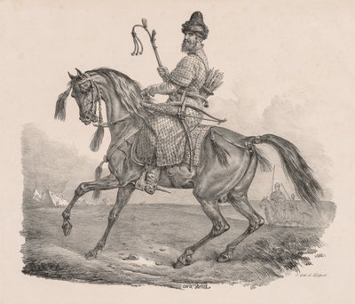 Cavalier cosaque, vers 1820 - Carle Vernet