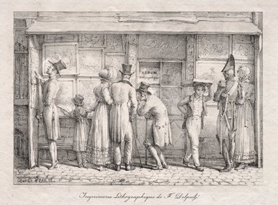 Atelier de lithographie Delpech - Carle Vernet