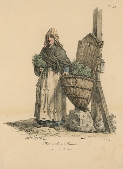 Marchand de Mouron - Carle Vernet