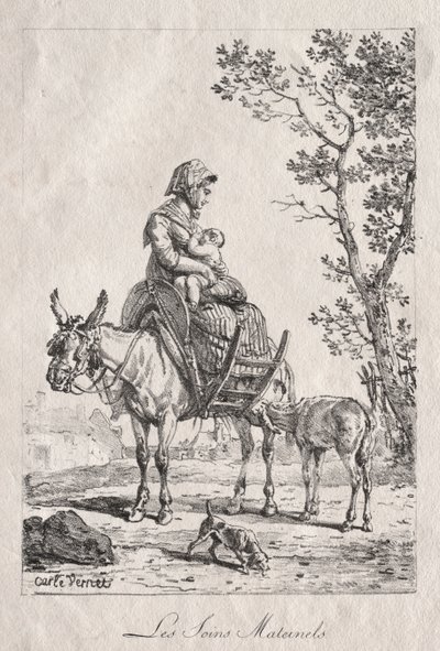 Soin maternel - Carle Vernet