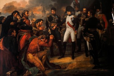 Napoléon devant Madrid en 1808 - Carle Vernet