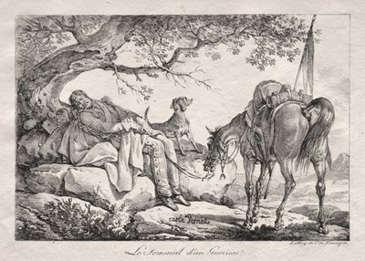 Le Soldat Endormi - Carle Vernet
