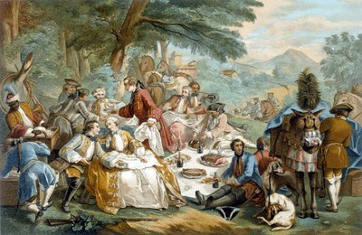 Déjeuner de chasse - d