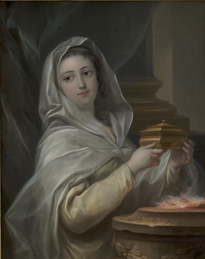 Une vestale. Femme représentée comme une vestale ? - Carle van Loo