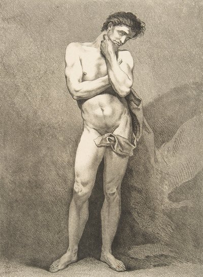 Une Académie : Homme debout, 1742-43 - Carle van Loo