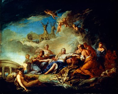 Le repos de Diane à la chasse, 17e siècle - Carle van Loo