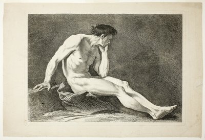 Figure, from Six Figures Académiques - Carle van Loo