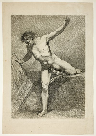Figure, from Six Figures Académiques - Carle van Loo