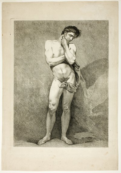 Figure, from Six Figures Académiques - Carle van Loo