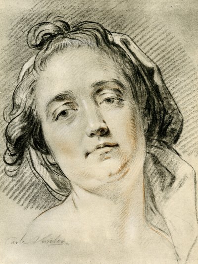 Étude de tête - Carle van Loo