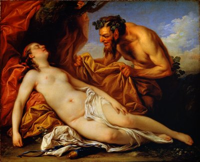 Jupiter et Antiope, vers 1753 - Carle van Loo