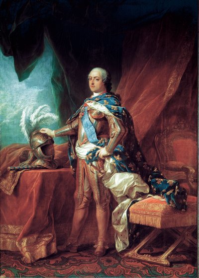 Portrait du roi Louis XV le Bien-Aimé, roi de France - Carle van Loo