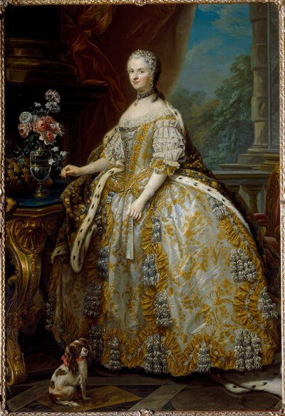 Portrait de Marie Leszczyńska, reine de France - Carle van Loo