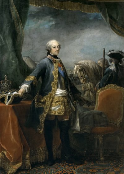 Portrait du roi Louis XV 1710-1774 - Carle van Loo