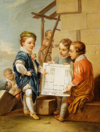 Les Quatre Arts - Architecture - Carle van Loo