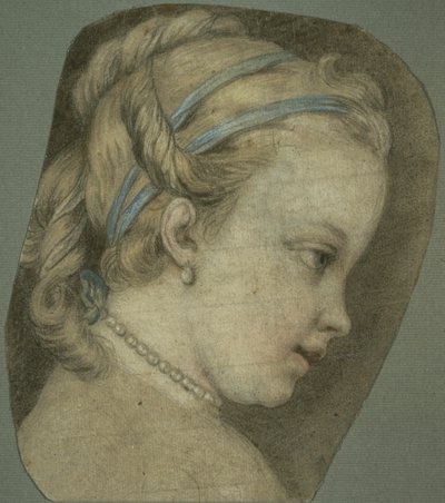 Jeune fille tournée vers la droite - Carle van Loo