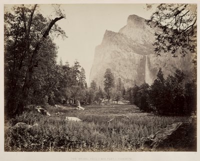 Voile de la mariée, Yosemite, c. 1865-1866 - Carleton E. Watkins