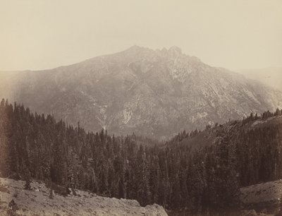 Downeville Butte - Carleton E. Watkins