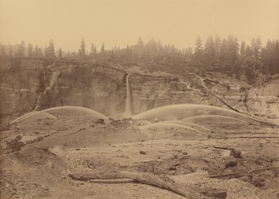 Malakoff Diggins, North Bloomfield, comté de Nevada - Carleton E. Watkins