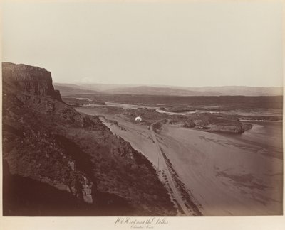 Mont Hood et les Dalles, Rivière Columbia - Carleton E. Watkins