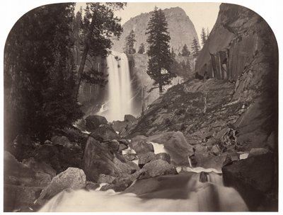Piwyac, Chute Vernal, 300 pieds, Yosemite - Carleton E. Watkins