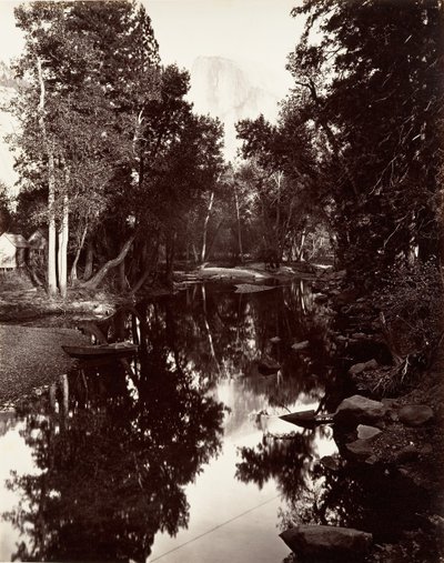 Dôme Sud, 6 000 pieds, Yosemite, vers 1872, imprimé vers 1876 - Carleton E. Watkins.