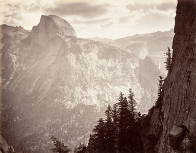 Dôme sud, 6 000 pieds, vers 1872, imprimé vers 1876 - Carleton E. Watkins.