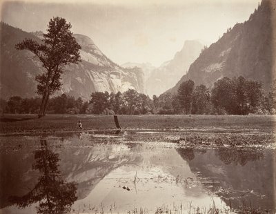 Les Dômes, Yosemite, vers 1872, imprimé vers 1876 - Carleton E. Watkins.