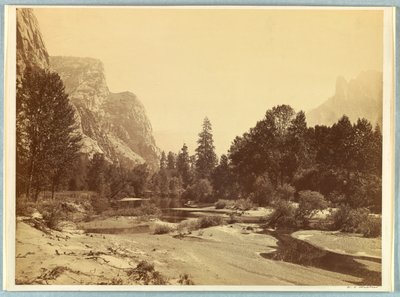 Dans la vallée, Yosemite - Carleton E. Watkins