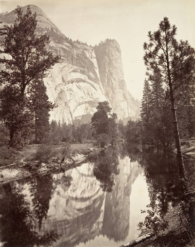 Tour de Washington, Yosemite, vers 1872, imprimé vers 1876 - Carleton E. Watkins.