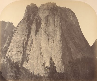 Cathedral Rock, 1861 - Carleton Emmons Watkins