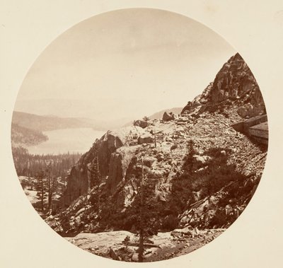 Lac Donner. C. P. R. R, ca. 1878 - Carleton Emmons Watkins