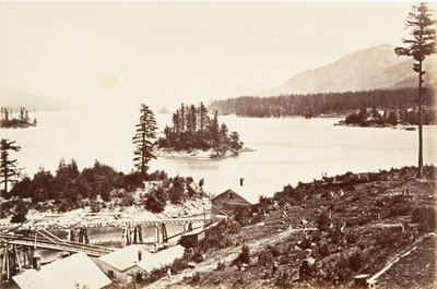 Îles dans les Cascades Supérieures, Oregon - Carleton Emmons Watkins