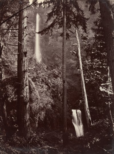 Chutes de Multnomah, Oregon - Carleton Emmons Watkins