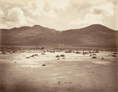Vue de la route vers le tunnel de Sutro, 1875, imprimée vers 1876 - Carleton Emmons Watkins