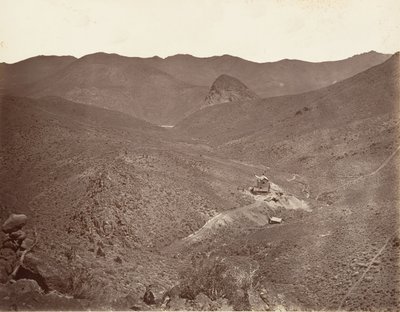 Puits du tunnel de Sutro n° 2, 1875, imprimé vers 1876 - Carleton Emmons Watkins
