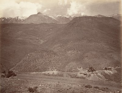 Shaft No. 2 du tunnel de Sutro, 1875, imprimé vers 1876 - Carleton Emmons Watkins