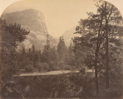 Le lac au pied du Half Dome, 1861 - Carleton Emmons Watkins