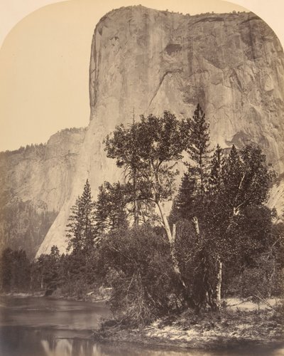 Tutucanula, El Capitan, 1861 - Carleton Emmons Watkins