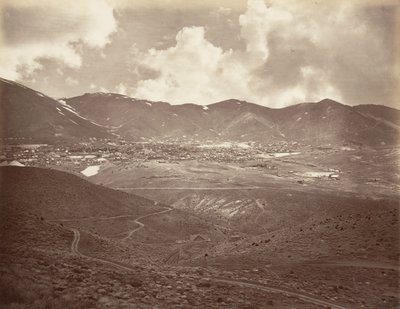 Virginia City, 1875, imprimé vers 1876 - Carleton Emmons Watkins