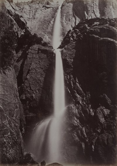 Chutes de Yosemite, vue du bas, vers 1878 - Carleton Emmons Watkins