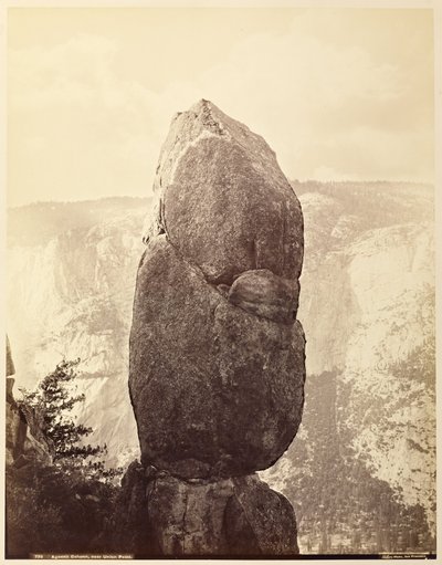 Colonne Agassiz, près de Union Point - Carleton Watkins