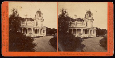 À la résidence de John Parrott, Esq., San Mateo, Californie - Carleton Watkins