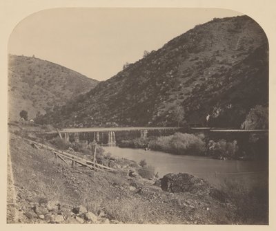 Barrage de Benton, rivière Merced - Carleton Watkins