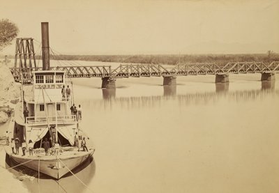 Pont sur le Colorado Yuma - Carleton Watkins