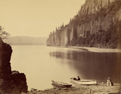 Cap Horn, fleuve Columbia, Oregon - Carleton Watkins