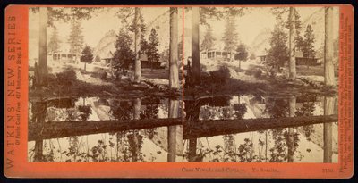 Casa Nevada et Cottage. Yo Semite - Carleton Watkins
